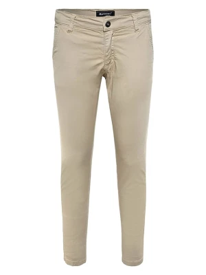 Blue Effect Spodnie chino w kolorze beżowym rozmiar: 176