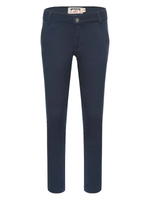 Blue Effect Spodnie chino w kolorze granatowym rozmiar: 158