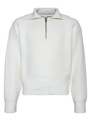 Blue Effect Sweter w kolorze białym rozmiar: 164