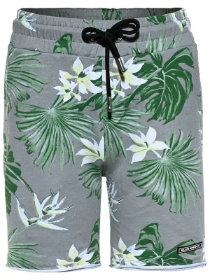 Blue Effect Szorty dresowe w kolorze zielono-szarym rozmiar: 164