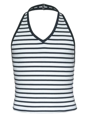 Blue Effect Top w kolorze biało-granatowym rozmiar: 152