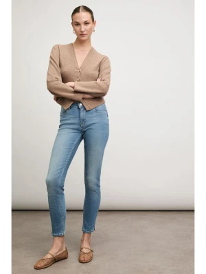 Blue Fire Dżinsy "Chloe" - Skinny fit - w kolorze niebieskim rozmiar: W28 / L29
