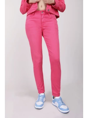 Blue Fire Dżinsy "Chloe" - Skinny fit - w kolorze różowym rozmiar: W26/L29