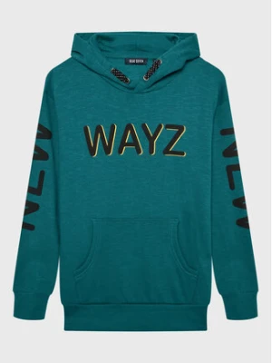 Blue Seven Bluza 670192 Zielony Regular Fit