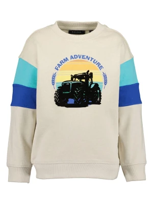 Blue Seven Bluza w kolorze kremowo-niebieskim rozmiar: 98