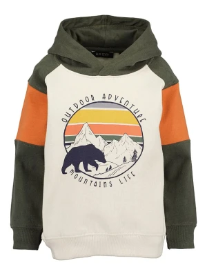 Blue Seven Bluza w kolorze kremowo-pomarańczowo-oliwkowym rozmiar: 104