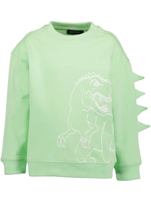 Blue Seven Bluza w kolorze zielonym rozmiar: 92