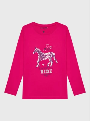 Blue Seven Bluzka 750692 Różowy Regular Fit