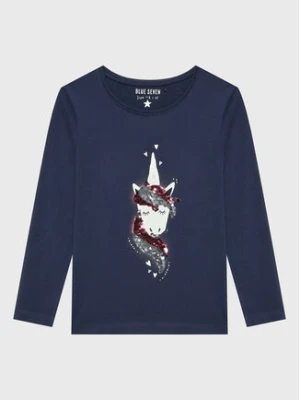 Blue Seven Bluzka 750703 Granatowy Regular Fit