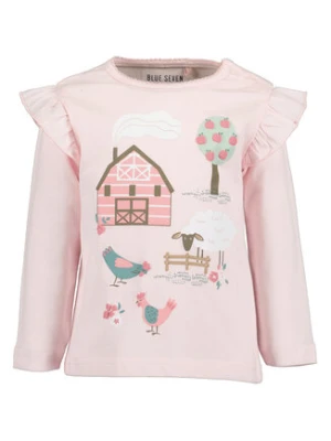 Blue Seven Bluzka 950605 X Różowy Regular Fit