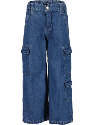 Blue Seven Bojówki - Loose Fit - w kolorze niebieskim rozmiar: 110