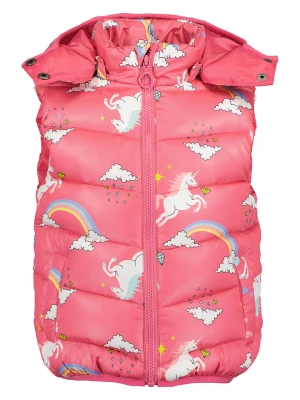 Blue Seven Kamizelka pikowana w kolorze różowym rozmiar: 122