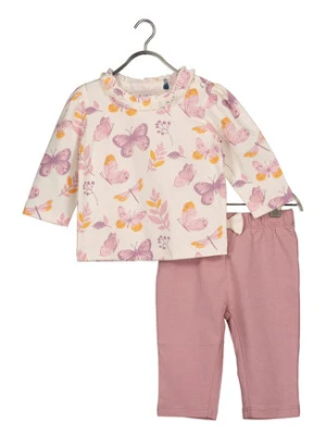 Blue Seven Komplet bluzka i legginsy 422178 X Kolorowy Regular Fit