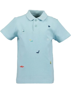 Blue Seven Koszulka polo w kolorze błękitnym rozmiar: 98