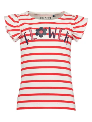 Blue Seven Koszulka w kolorze biało-czerwonym rozmiar: 98