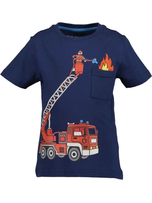 Blue Seven Koszulka w kolorze granatowo-czerwonym rozmiar: 128