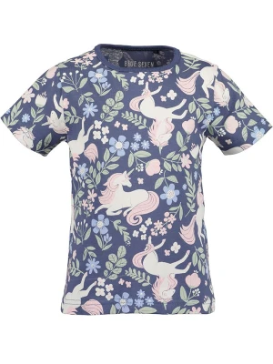 Blue Seven Koszulka w kolorze granatowym ze wzorem rozmiar: 98