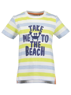 Blue Seven Koszulka w kolorze szaro-żółtym rozmiar: 98