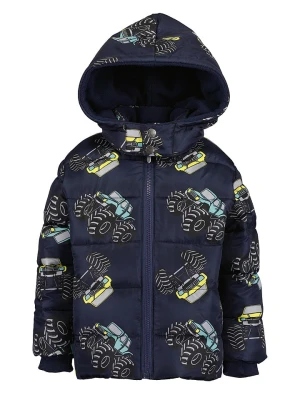 Blue Seven Kurtka pikowana w kolorze żółto-turkusowo-granatowym rozmiar: 104