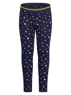 Blue Seven Legginsy w kolorze granatowym rozmiar: 98