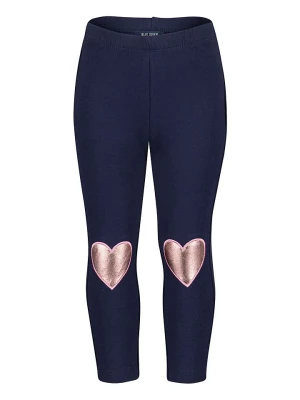 Blue Seven Legginsy w kolorze granatowym rozmiar: 98