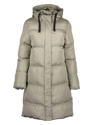 Blue Seven Płaszcz pikowany w kolorze szarobrązowym rozmiar: 36