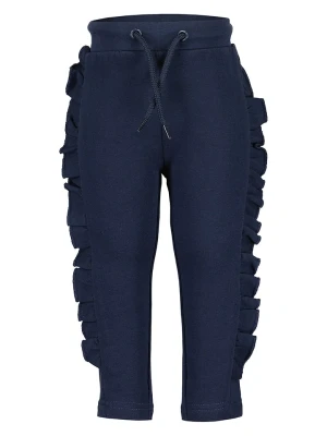 Blue Seven Spodnie dresowe w kolorze granatowym rozmiar: 80