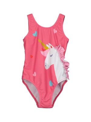 Blue Seven Strój kąpielowy w kolorze różowym ze wzorem rozmiar: 92/98