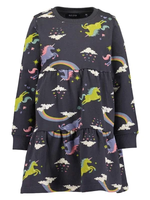 Blue Seven Sukienka dresowa w kolorze antracytowym rozmiar: 92