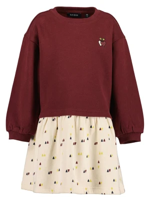 Blue Seven Sukienka dresowa w kolorze czerwono-beżowym rozmiar: 92