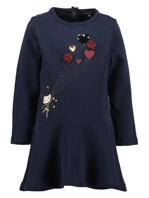 Blue Seven Sukienka dresowa w kolorze granatowym rozmiar: 104