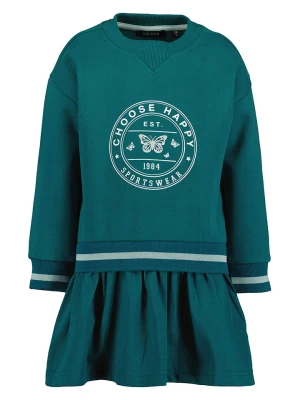 Blue Seven Sukienka dresowa w kolorze zielonym rozmiar: 104