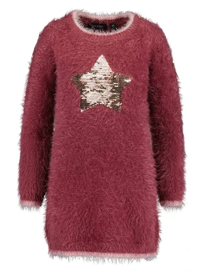 Blue Seven Sukienka dzianinowa w kolorze bordowym rozmiar: 92