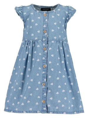 Blue Seven Sukienka dżinsowa w kolorze niebieskim rozmiar: 74