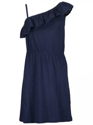 Blue Seven Sukienka letnia 528111 X Granatowy Regular Fit