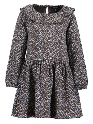 Blue Seven Sukienka w kolorze antracytowym ze wzorem rozmiar: 92