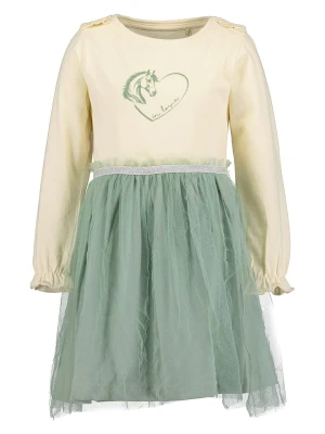 Blue Seven Sukienka w kolorze beżowo-zielonym rozmiar: 92