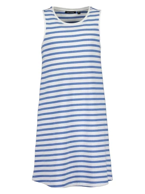 Blue Seven Sukienka w kolorze biało-niebieskim rozmiar: 164
