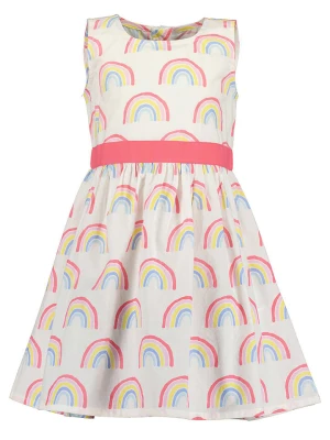 Blue Seven Sukienka w kolorze białym ze wzorem rozmiar: 92