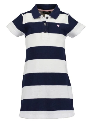 Blue Seven Sukienka w kolorze granatowo-białym rozmiar: 92