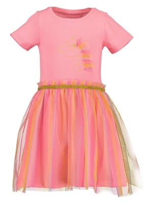 Blue Seven Sukienka w kolorze różowym ze wzorem rozmiar: 92