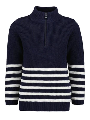 Blue Seven Sweter w kolorze granatowo-białym rozmiar: 92
