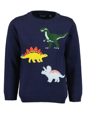 Blue Seven Sweter w kolorze granatowym rozmiar: 128
