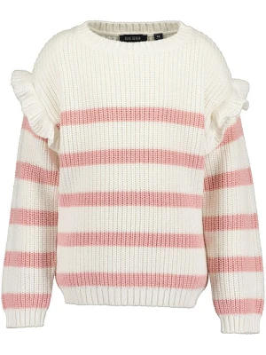 Blue Seven Sweter w kolorze kremowo-jasnoróżowym rozmiar: 92