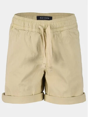 Blue Seven Szorty materiałowe 837056 X Beżowy Regular Fit