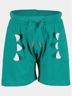 Blue Seven Szorty sportowe 938084 X Zielony Regular Fit