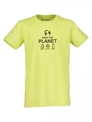 Blue Seven T-Shirt 602790 X Zielony Regular Fit