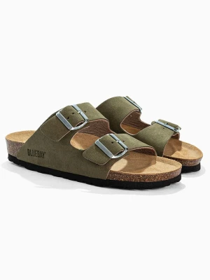 Bluebay Klapki "Aristote" w kolorze khaki rozmiar: 37