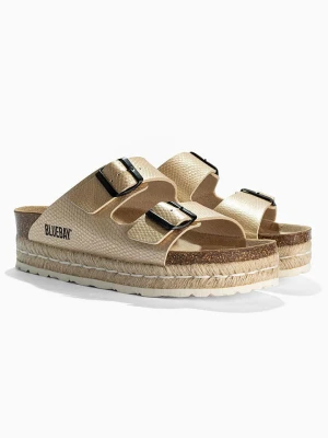 Bluebay Klapki "Sirena" w kolorze złotym rozmiar: 36