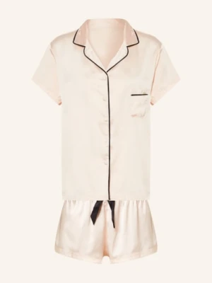 Bluebella Piżama Z Szortami Abigail Z Satyny rosa